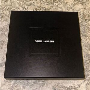 🖤 Saint Laurent Black Gift Box 10.25” x 10.25” x 2”